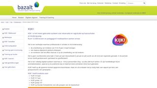 
                            8. KIJK! - Bazalt Educatieve Uitgaven, Training en …