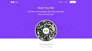 
                            6. Kik Bot Dashboard