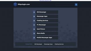 
                            8. Kik for PC Download - Kik Login Account Online