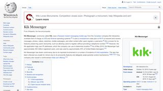 
                            4. Kik Messenger - Wikipedia
