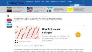 
                            4. Kik Online Login: Sign in to Kik Online (No Download) - Bloomtimes