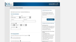 
                            4. KiKxxl GmbH | Registrierung