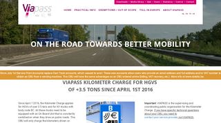 
                            3. Kilometer Charge | Viapass | Homepage