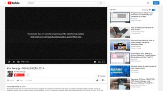 
                            6. Kim Recarga - REVALIDAÇÃO 2019. - YouTube
