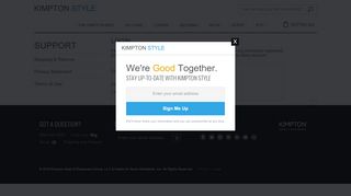 
                            1. Kimpton Style - Login