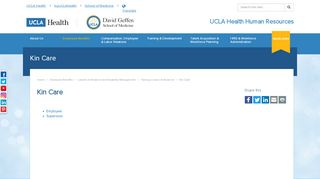 
                            4. Kin Care - UCLA Health Human Resources - Los Angeles, CA