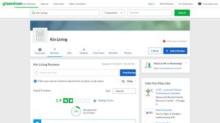 
                            9. Kin Living Reviews | Glassdoor