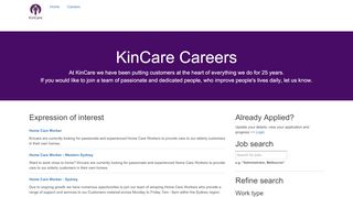 
                            4. KinCare Careers - careersmanager.pageuppeople.com