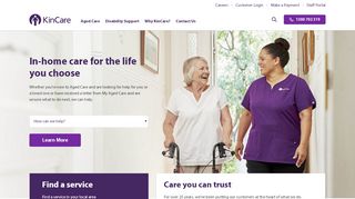 
                            2. KinCare - In-home care for the life you choose