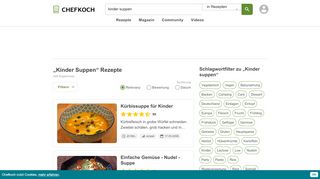 
                            9. Kinder Suppen Rezepte | Chefkoch