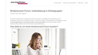 
                            2. Kinderwunsch Forum: Unterstützung in Onlinegruppen ...