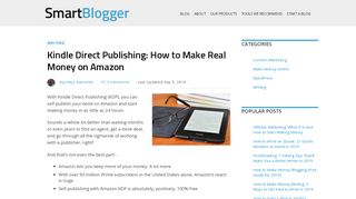 
                            4. Kindle Direct Publishing: How to Make Real Money on Amazon