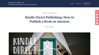 
                            5. Kindle Direct Publishing: How to Publish a Book on …