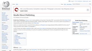 
                            11. Kindle Direct Publishing - Wikipedia