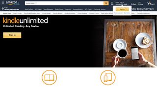 
                            6. Kindle Unlimited Sign Up - amazon.ca