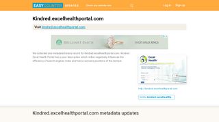 
                            8. Kindred Excel Health Portal (Kindred.excelhealthportal.com) - Excel ...