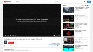 
                            9. Kindred, the Eternal Hunters | Login Screen - League of ...