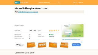 
                            8. Kindredlinkhospice.devero.com: General Login