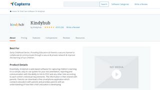 
                            4. Kindyhub Reviews and Pricing - 2019 - Capterra