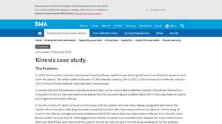 
                            5. Kinesis case study - BMA