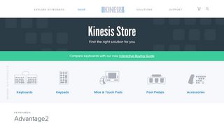 
                            4. Kinesis Keyboards, Mice, Foot Pedals, Keypads and Accessories