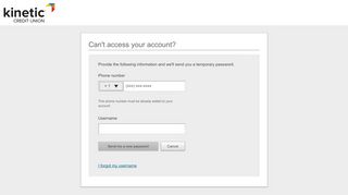 
                            8. Kinetic Credit Union | Account Access Help