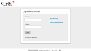 
                            1. Kinetic Credit Union | Login