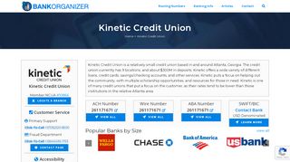 
                            7. Kinetic Credit Union Online Banking - Bank Organizer