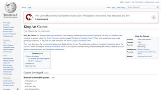 
                            4. King Art Games - Wikipedia