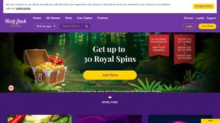 
                            8. King Jack Casino - Online Casino – up to 30 Royal Spins