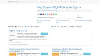 
                            9. King Soopers Digital Coupons Sign In - getsetcoupon.com