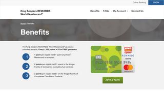 
                            5. King Soopers REWARDS World Mastercard® | Rewards Card …