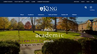 
                            8. King University | Christian University in Tennessee | Bristol, TN