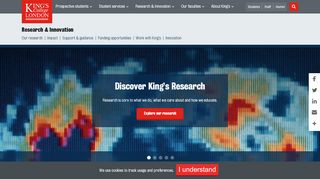 
                            6. King's Research | King's College London