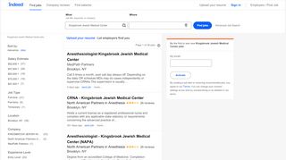 
                            9. Kingsbrook Jewish Medical Center Jobs, Employment - Indeed