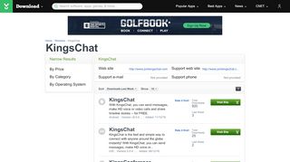 
                            6. KingsChat - Download.com