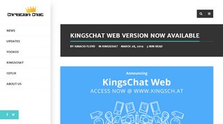 
                            4. KingsChat Web Version Now Available - Good Christian Chat