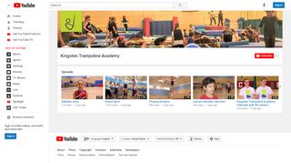 
                            3. Kingston Trampoline Academy - YouTube