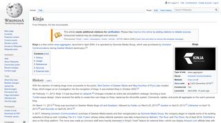 
                            4. Kinja - Wikipedia