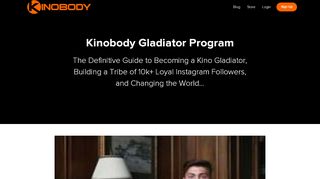 
                            6. Kinobody Gladiator | Kinobody Fitness