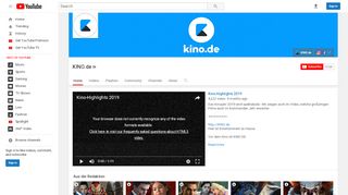 
                            2. KINO.de - YouTube