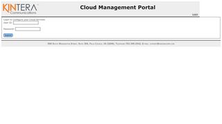 
                            8. Kintera Cloud Management Portal