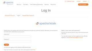 
                            2. Kiosk | Spectra Laboratories