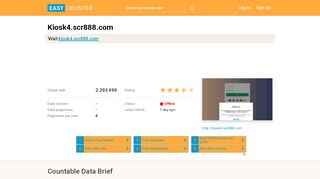 
                            8. Kiosk4.scr888.com: SCR888 - Login - Easy Counter
