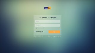 
                            3. kiosTix - Login