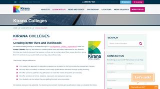 
                            4. Kirana Colleges - Kirana Education