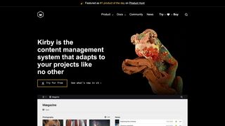 
                            8. Kirby - The file-based content management system
