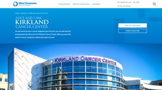 
                            1. Kirkland Cancer Center - West Tennesee Healthcare