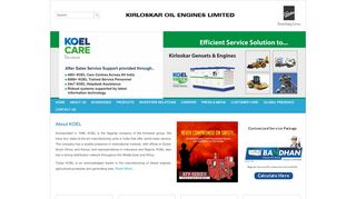 
                            5. Kirloskar Oil Engines Ltd. (KOEL)