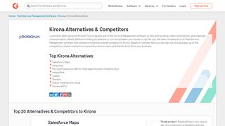 
                            8. Kirona Alternatives & Competitors | G2 - G2 Crowd